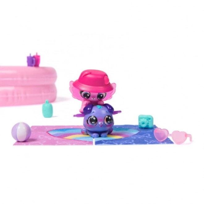 Živalce Hatchimals na bazenski zabavi