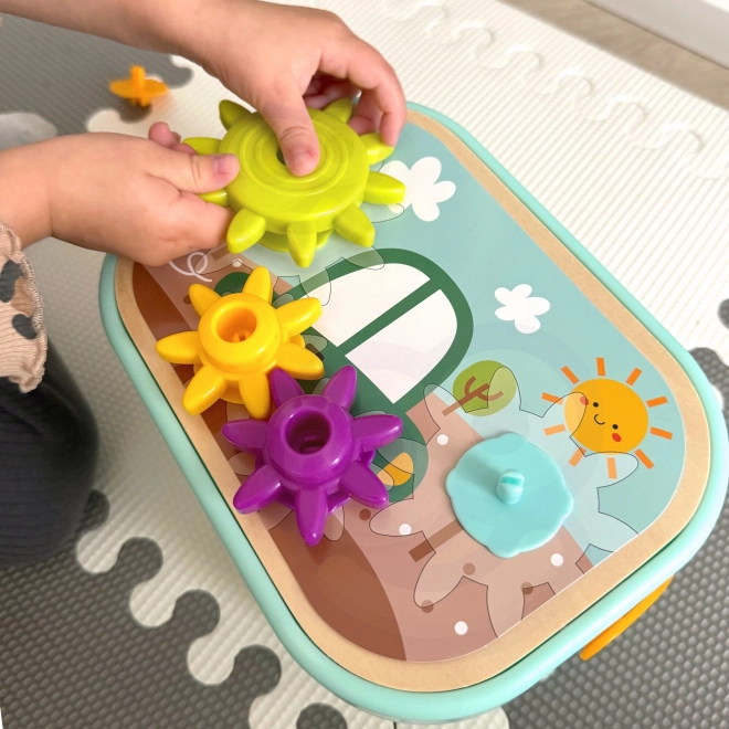 Woopie Green Konstrukcijski Box Motorični Montessori 12v1