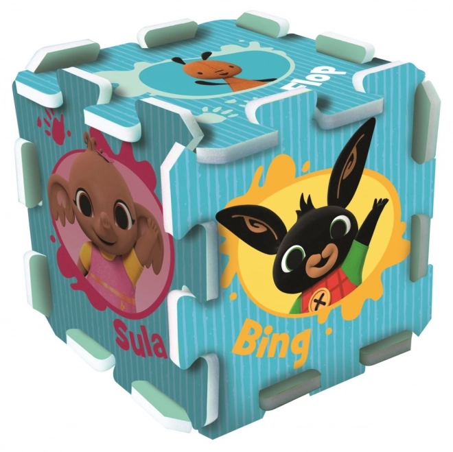 Pene puzzle Bing Bunny 32x32x1,5 cm 8 kosov v foliji