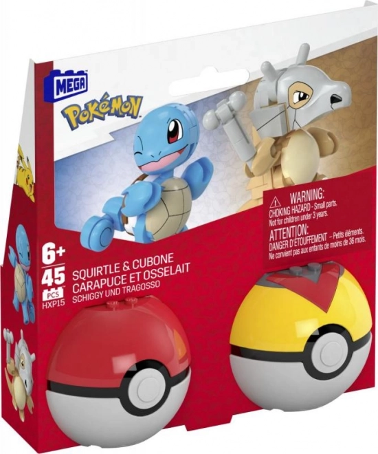 Mega Pokémon gradnja – Squirtle in Cubone