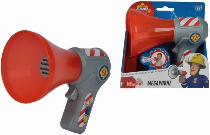 Megafon Gasilec Sam s spremembo glasu 16 cm
