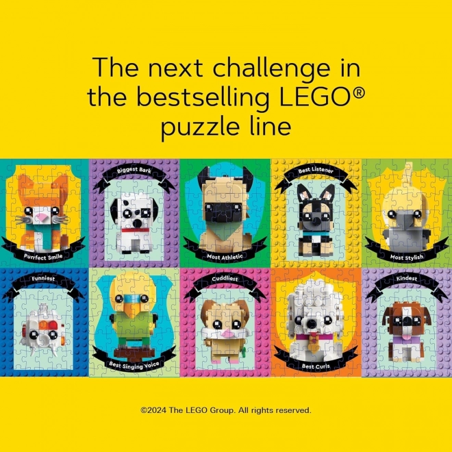 Sestavljanka LEGO Živalski Prijatelji 1000 Kosov