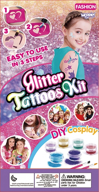 Woopie Art&Fun XXL komplet za izdelavo tetovaž