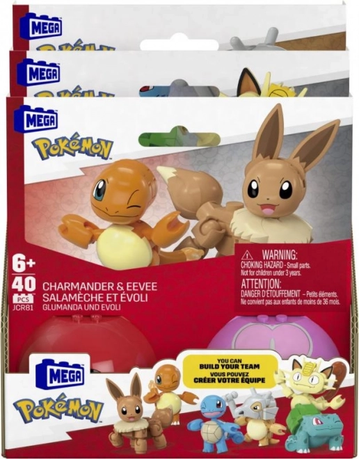 Gradbeni Set Poké Ball Charmander in Eevee