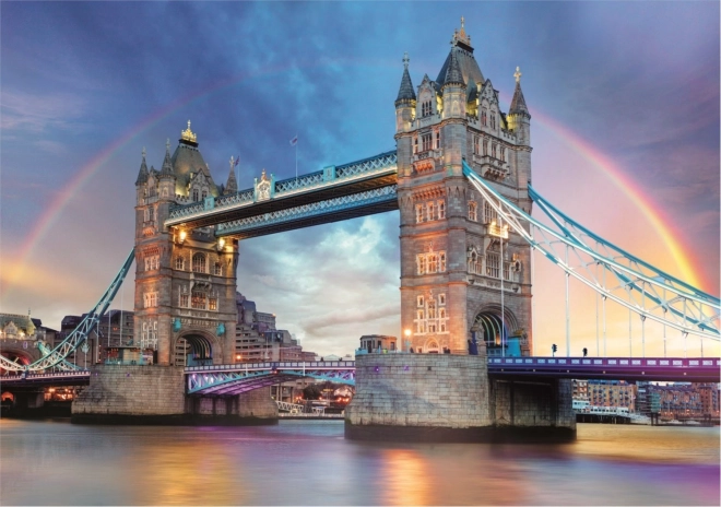 Trefl sestavljanka Tower Bridge London 1000 kosov s sorterjem