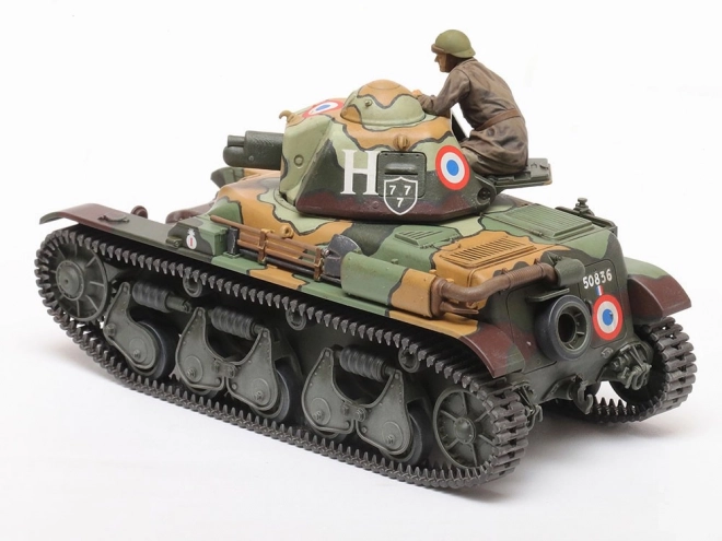 Model plastičnega francoskega lahkega tanka Renault R35