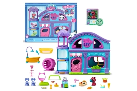 Komplet z igračami Littlest Pet Shop Hiša