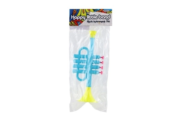 Trubka/Trumpeta plast 25 cm 2 barvi v vrečki