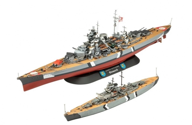 Darilni set Revell Legendarni Bismarck 1/700