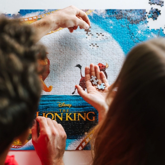 Puzzle Premium Plus Ikonični Trenutki: Levji kralj 1000 kosov