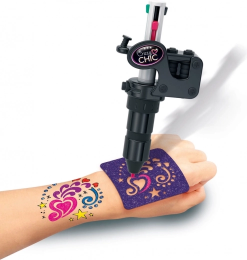 Risalanje in pršenje prek šablon