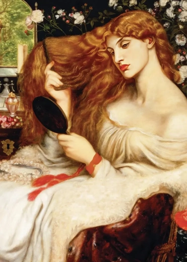 Umetniški puzzle: Lady Lilith 1000 koščkov