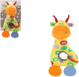 Senzorična plišasta žirafa 20 cm