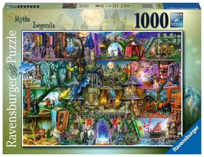 Ravensburger sestavljanka Miti in legende 1000 koščkov