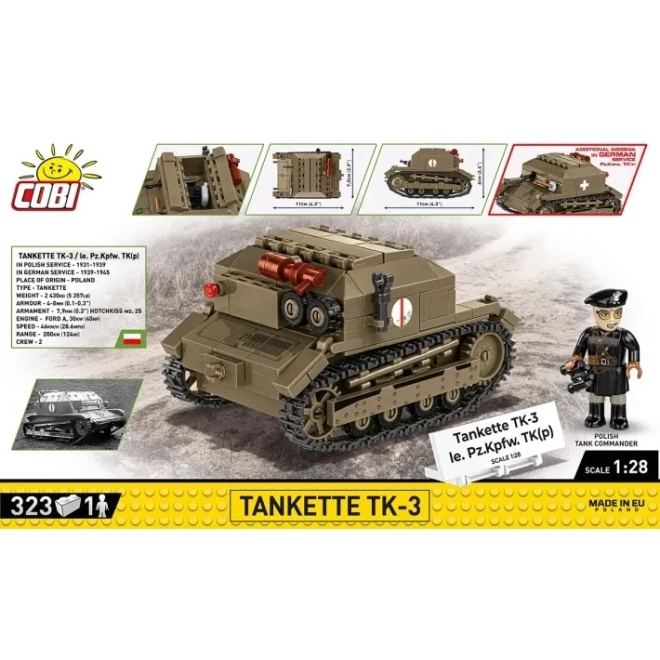 COBI 2658 Tank TK-3