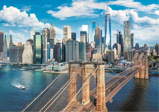 Sestavljanka 1000 koščkov Brooklynški most, New York, ZDA