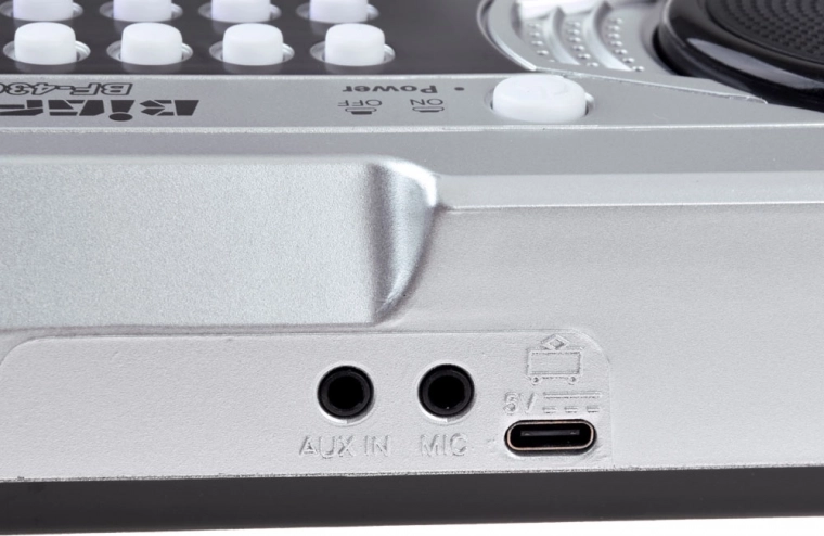 Pojte in igrajte z AUX IN in mikrofonom