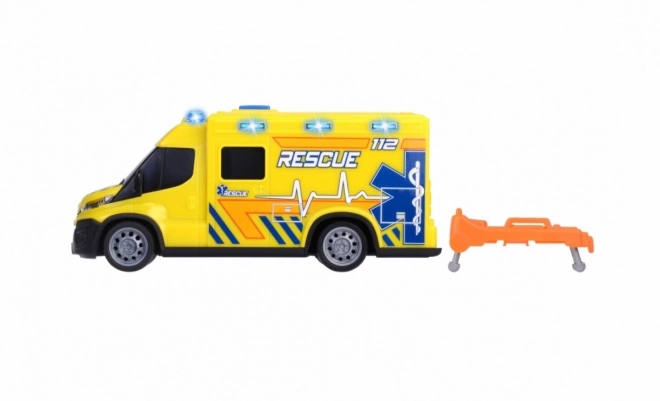 Otroška reševalno vozilo Iveco Daily Ambulance 18 cm