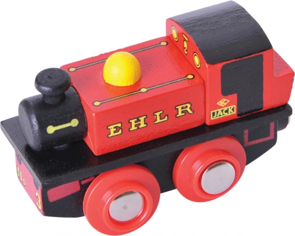 Lesena replika lokomotive Jack Bigjigs Rail