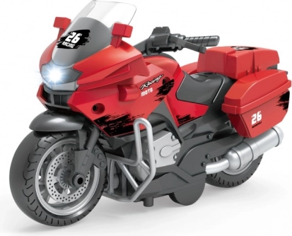 Rdeč dirkalni motor z funkcijo pull back