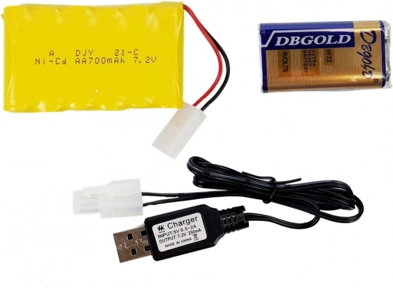 Polnilni akumulator in USB polnjenje