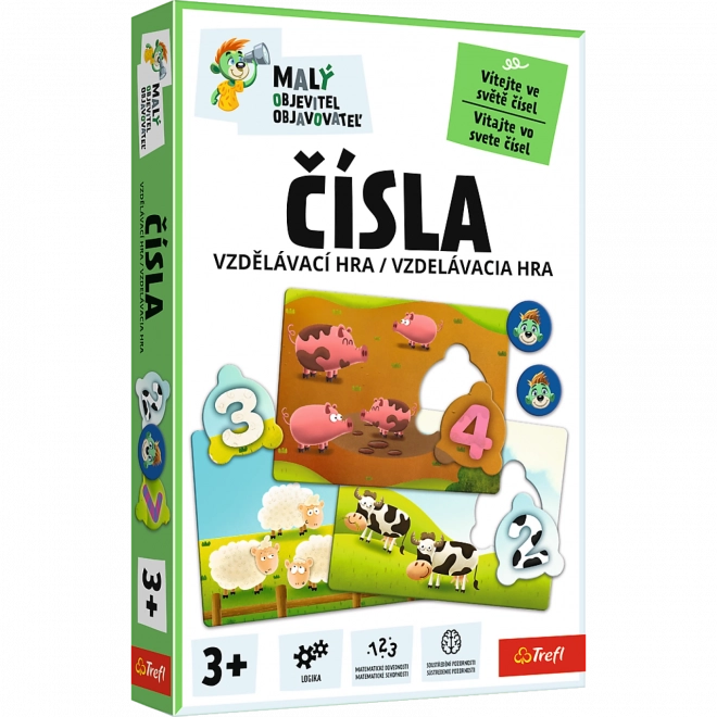 Mali odkritelj - Številke izobraževalna igra
