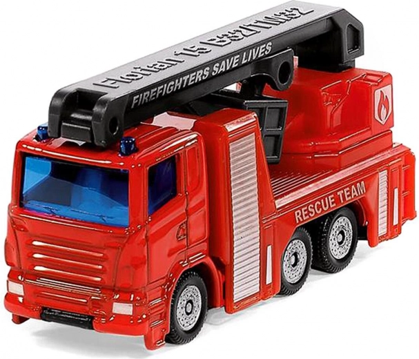 Vrtljiva reševalna ploščad in izvlečna lestev