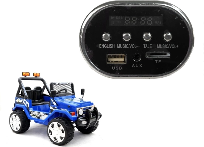 Glasbena plošča za otroški avto Jeep