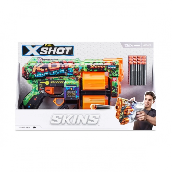 Izstreljevalna pištola X-Shot Skins Dread z 12 puščicami, verzija B
