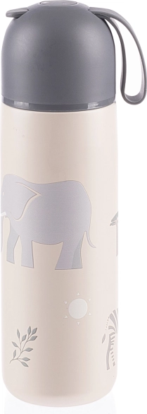 Termovka za tekočine s silikonskim držalom 400 ml, Safari