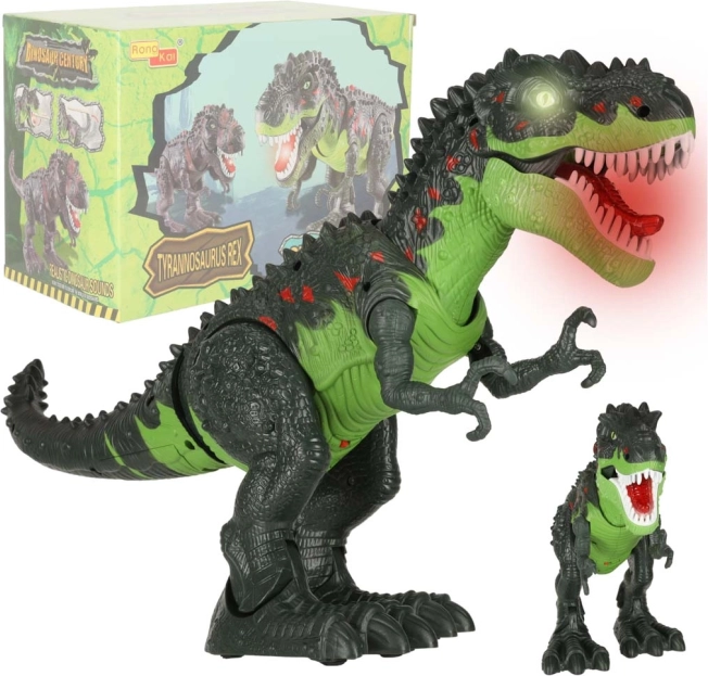 Elektronski dinozaver T-REX zelen