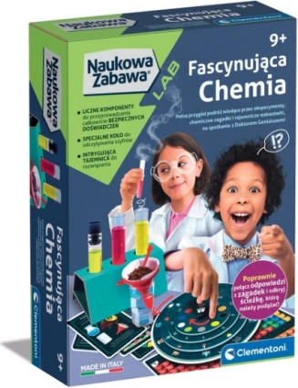 znanstvena zabava – fascinantna kemija CLEMENTONI (poljska različica)