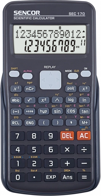 Znanstveni kalkulator SEC z 240 funkcijami in LCD-zaslonom