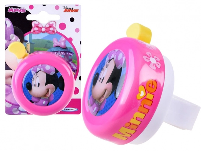 Rožnati zvonec za kolo z Minnie