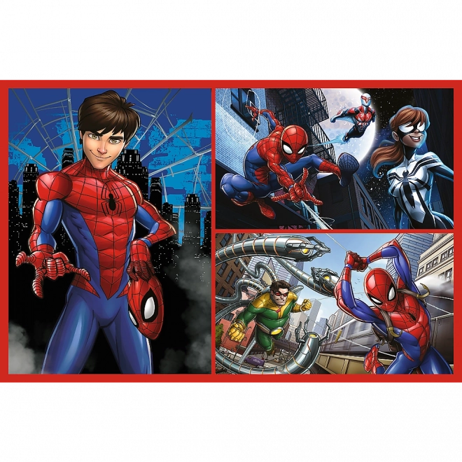 Sestavljanka 2x70 - Spider-manova zgodba Disney Marvel Spiderman
