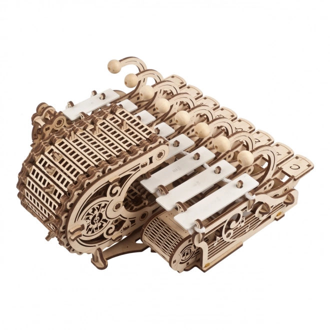 Ugears lesen mehanski model glasbenega instrumenta Celesta