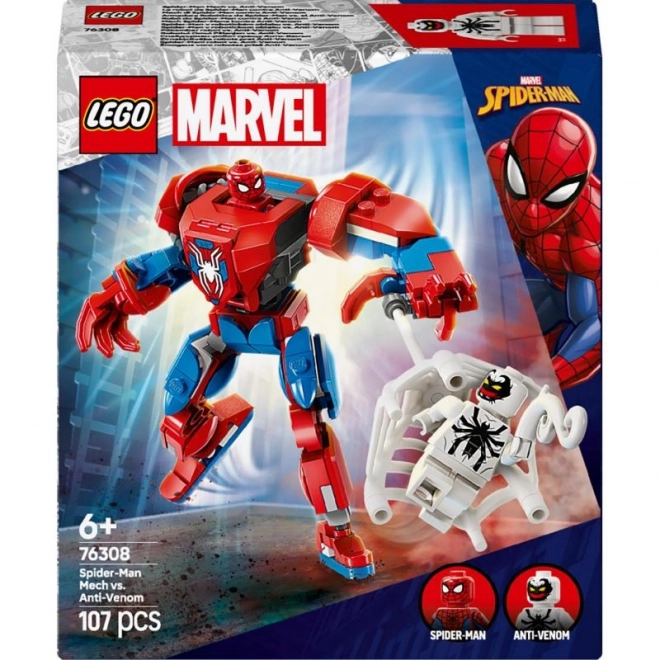 Mehanski Spider-Man proti Anti-Venomu od LEGO