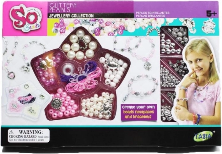 Komplet za izdelavo nakita SO BEADS – biserni zapestnice in ogrlice