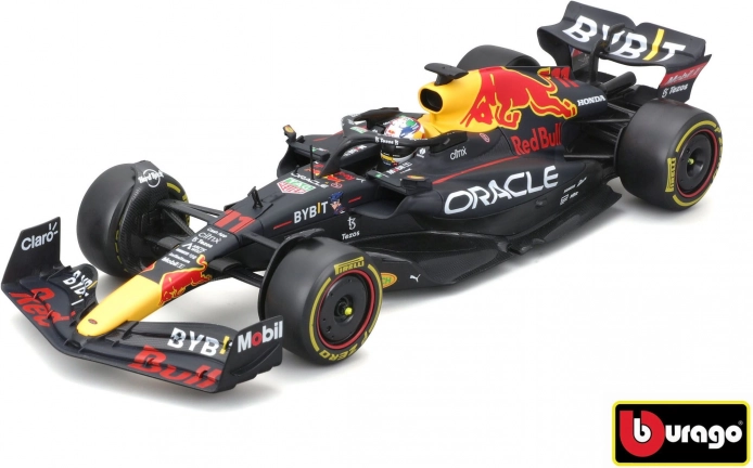 Kovinski model formule F1 ORACLE RED BULL RACING RB18 1:24 s Sergiem Pérezom