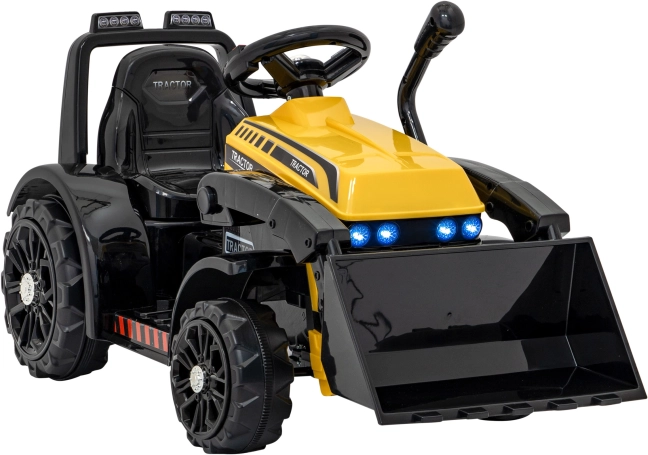 Otroški traktor z nakladalno žlico G320 – rumena