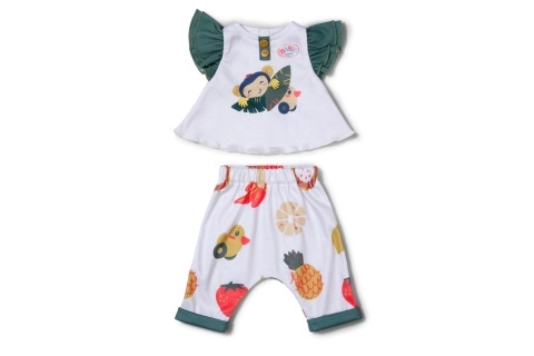 BABY born oblačila z motivom opice, 43 cm