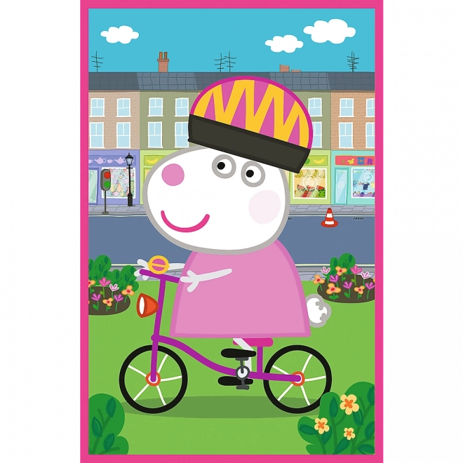 Sestavljanka 3x50 Peppa Pig - Moč prijateljstva