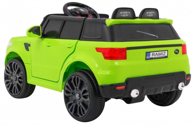 Električni avto Land Rapid Racer zeleno