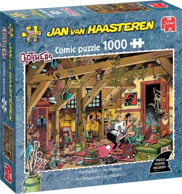 Sestavljanka Jan van Haasteren Stari samec 1000 kosov
