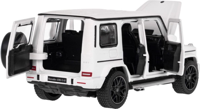 Opening hood and doors