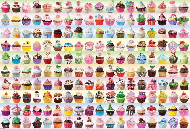 Sestavljanka EUROGRAPHICS barviti cupcakes 2000 koščkov