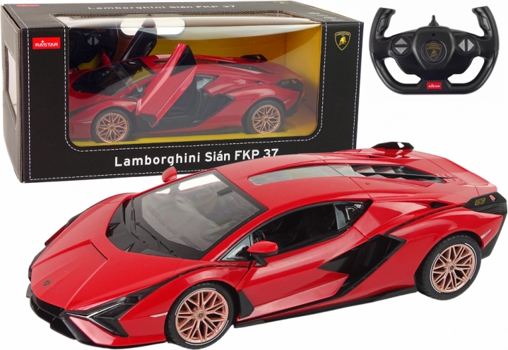 Avto R/C Lamborghini Sian FKP 37 Rastar 1:14 rdeč na daljinsko upravljanje