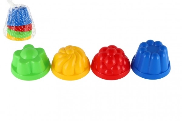 Modeli za peščene kolačke okrogle premera 8cm 4 kosi v mreži