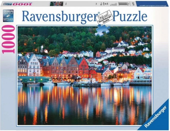 Sestavljanka Ravensburger Bergen Norveška 1000 kosov