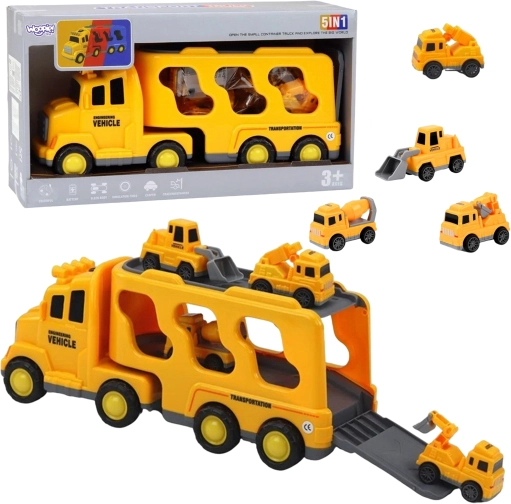 Woopie vlečni set 5 avtomobilov – pomoč na cesti